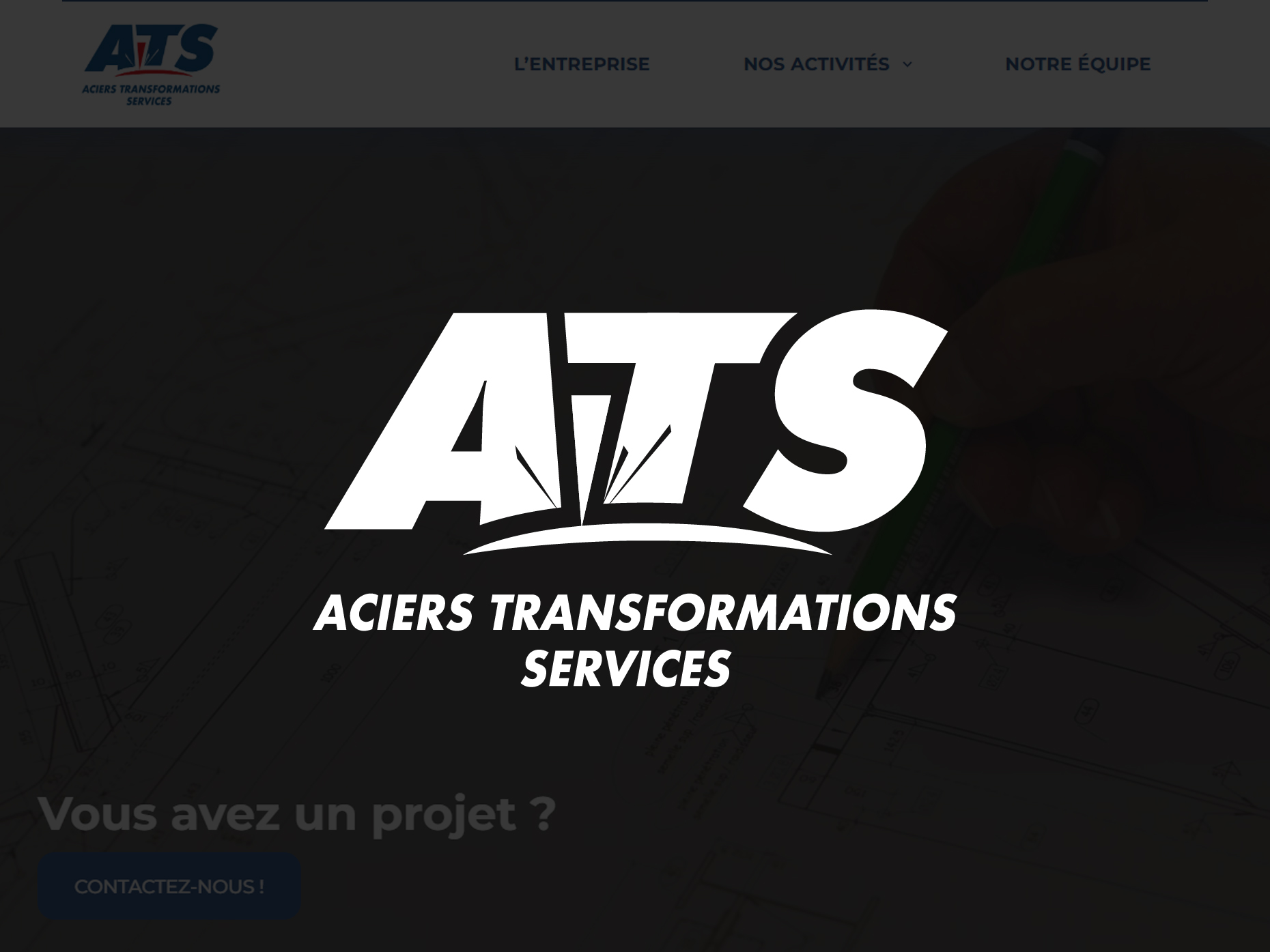 Refonte du site web d'ATS